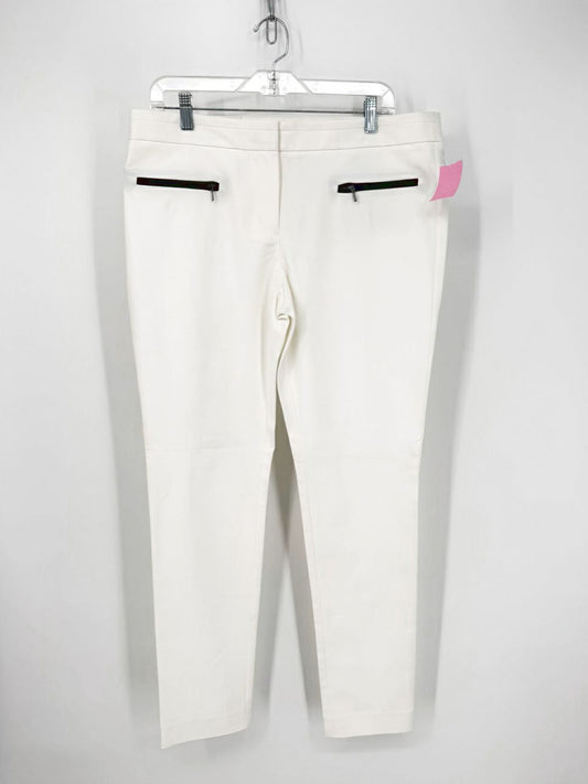 CLUB MONACO Size 12 Cream Pants NWT