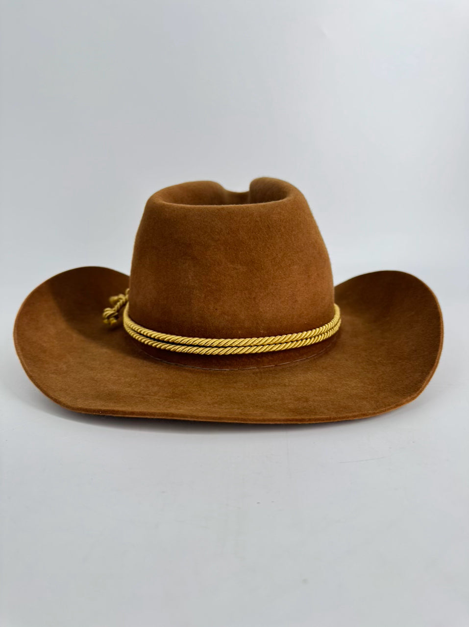 WEDGLES Cognac Suede Unisex Riding Hat