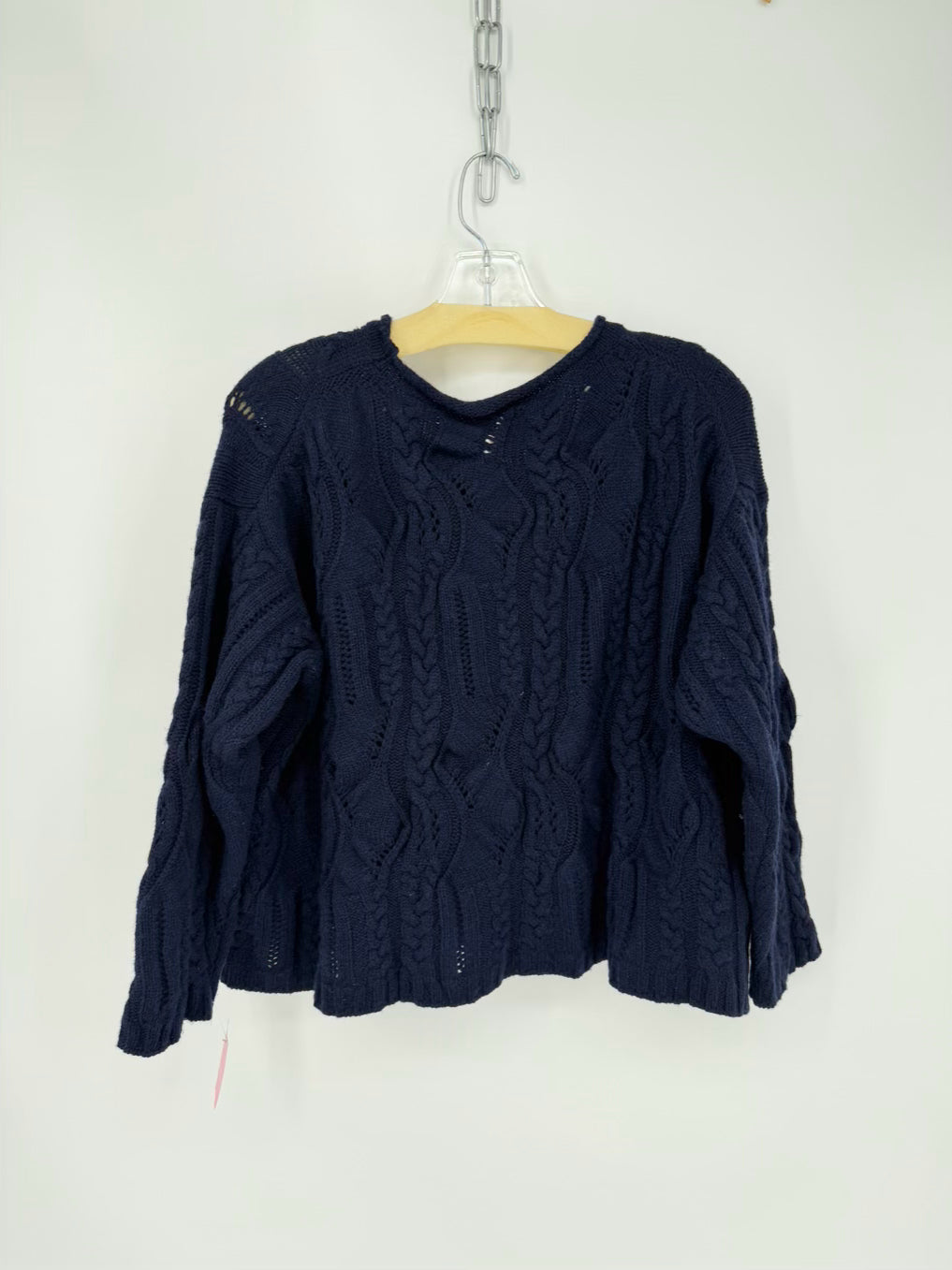 HANNOH WESSEL Wmn's Size S Navy Cashmere Sweater