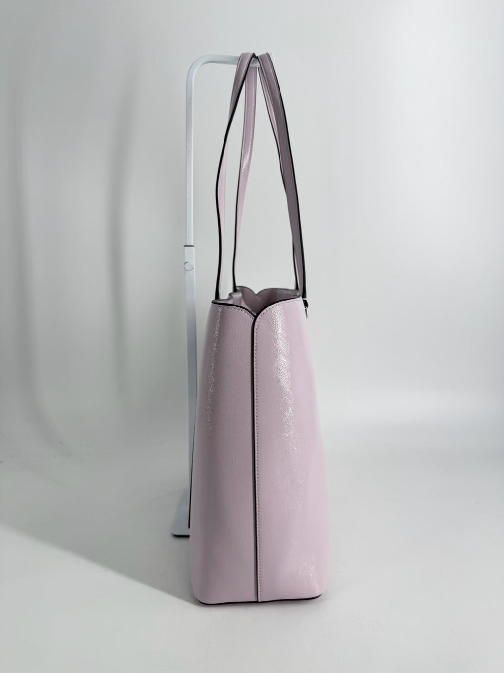 KATE SPADE Bridget Lilac Crinkle Patent Leather Large Tote NWT