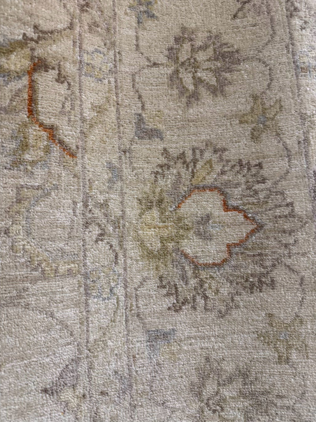 PAKISTAN Cream Wool Area Rug