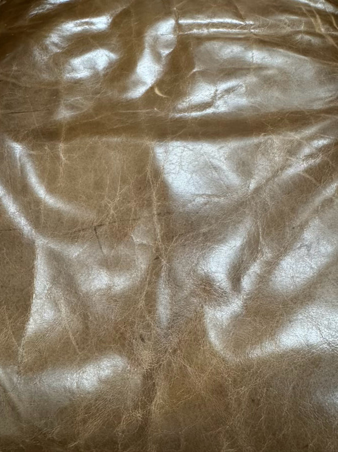 RESTORATION HARDWARE Brown Leather Nailhead Chair