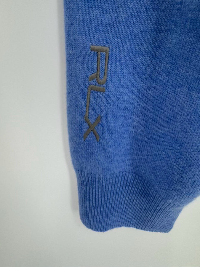 RLX by RALPH LAUREN Size XL Blue Cashmere Hoodie NWT