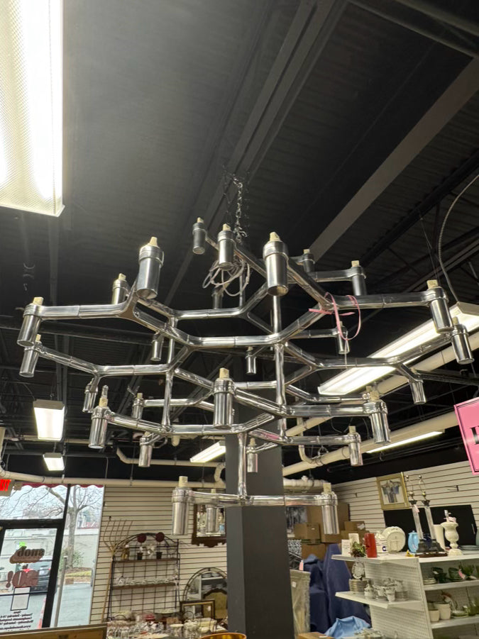 JEHS & LAUB Silver Chandelier