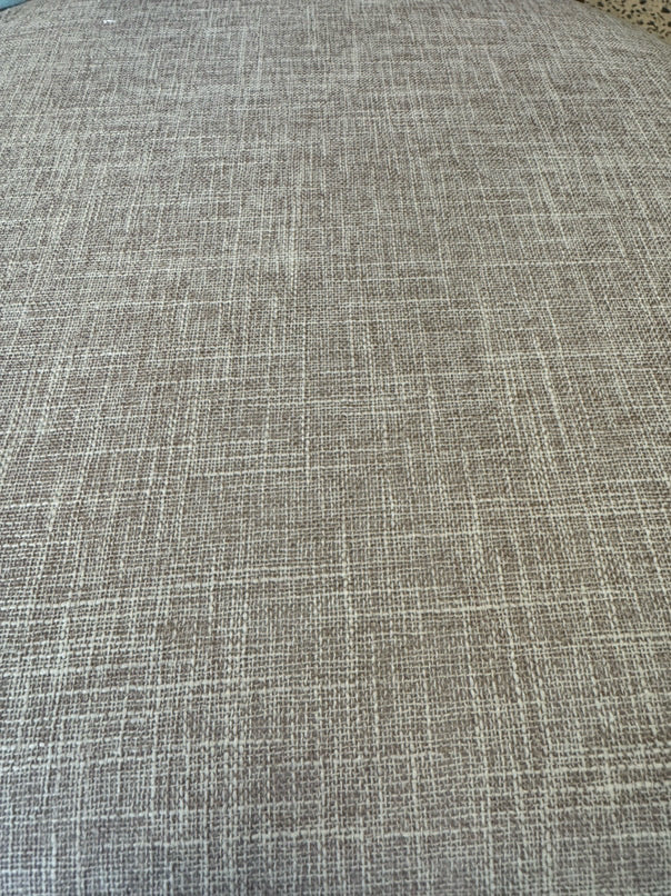 White Wash Wood Upholstered Pair of Side Chairs