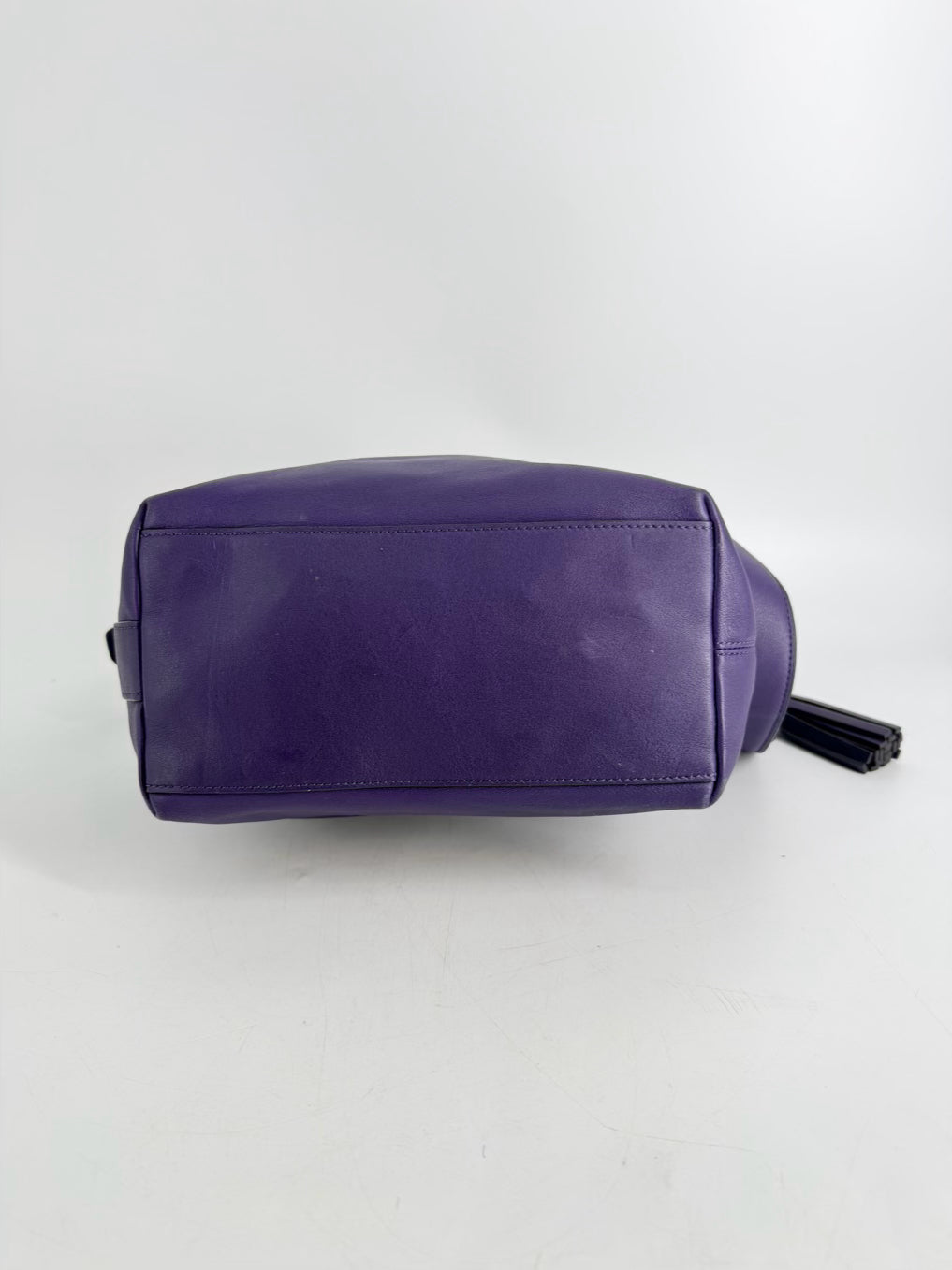 COACH Legacy Eggplant Leather Purse