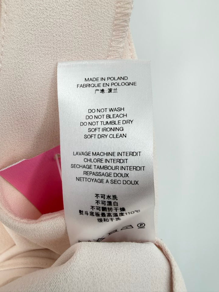 IRO Size Wmn's 38 Blush Asymmetrical Sleeveless Dress NWT