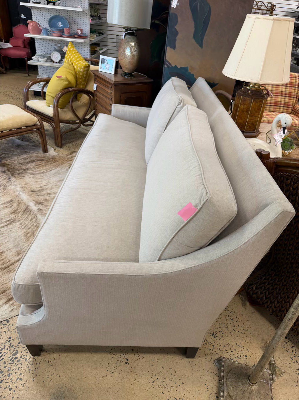 MICHAEL THOMAS Cream Sofa