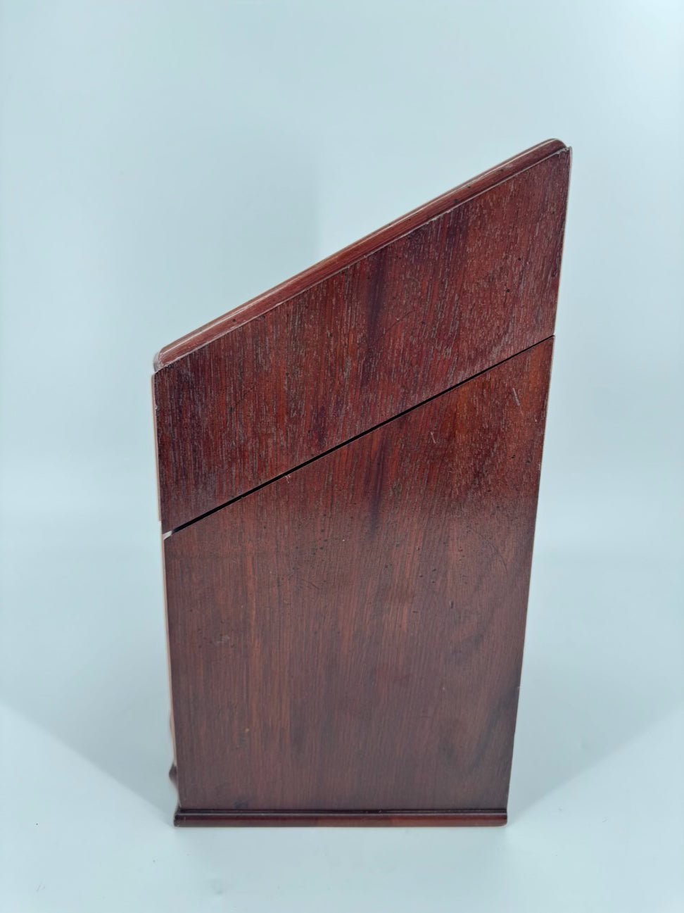 Wood Medallion Inlay Knife Box