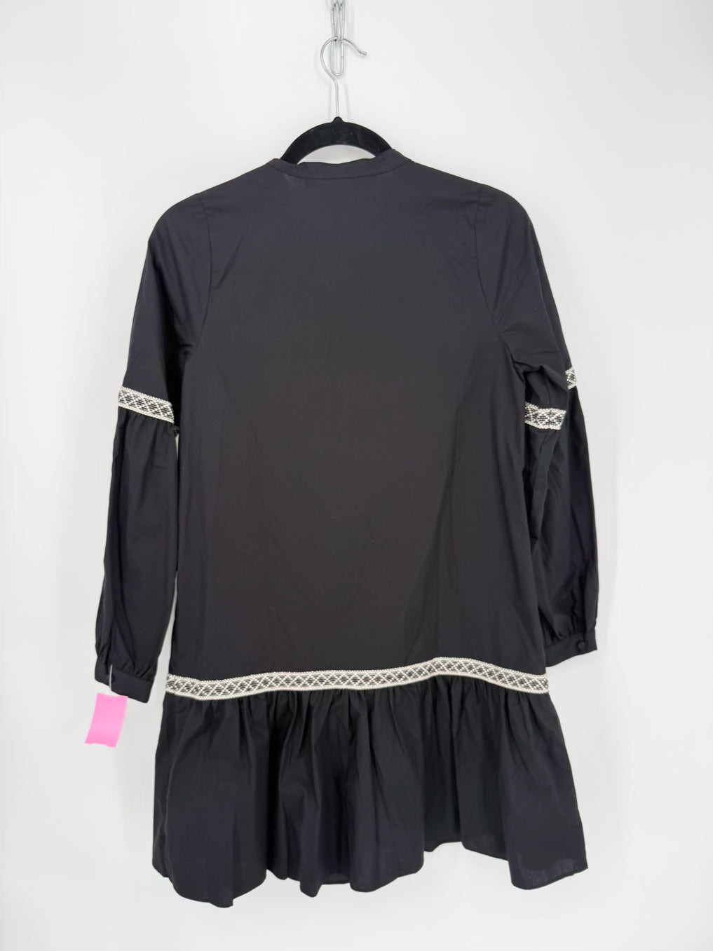 MARIE OLIVER Mimi Wmn's Size XXS Black Tassel Dress NWT