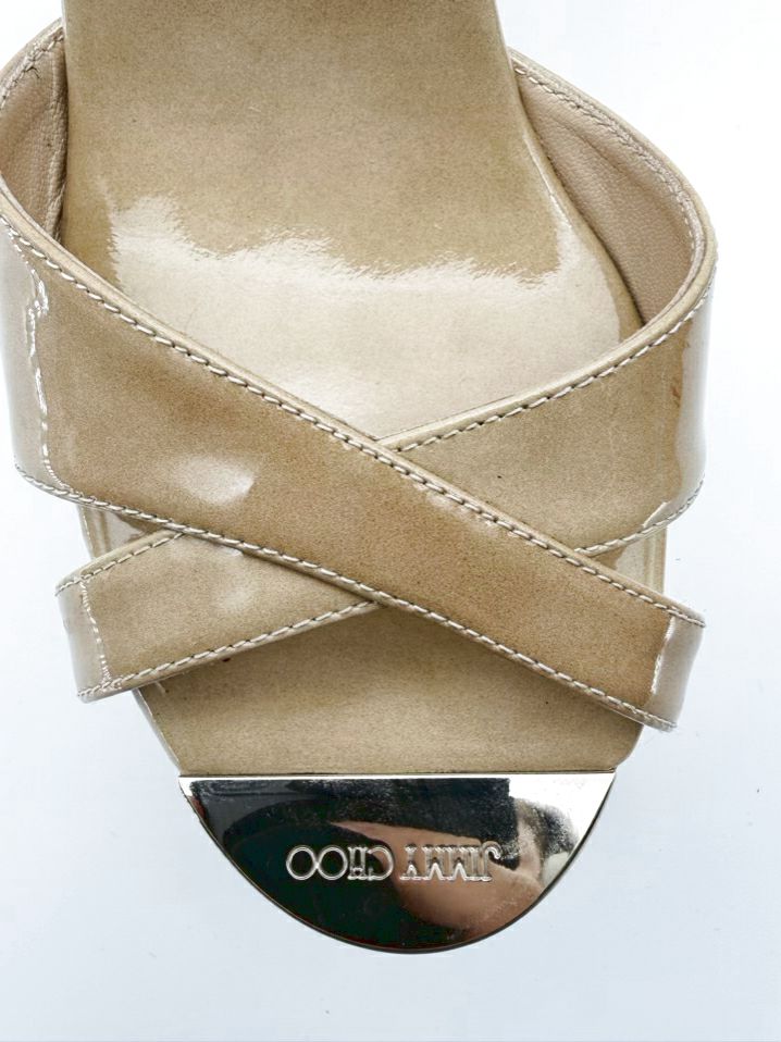 JIMMY CHOO Size WMNS 38 Natural Cork Wedge