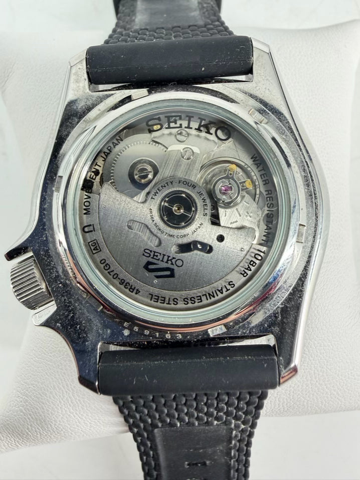 SIEKO Black & Blue Automatic Watch NWT
