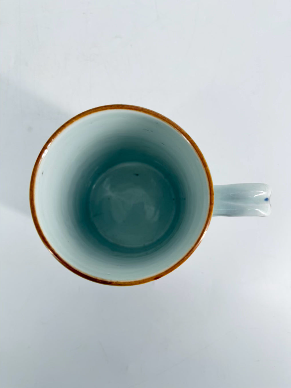 IMARI White, Orange & Blue Stein