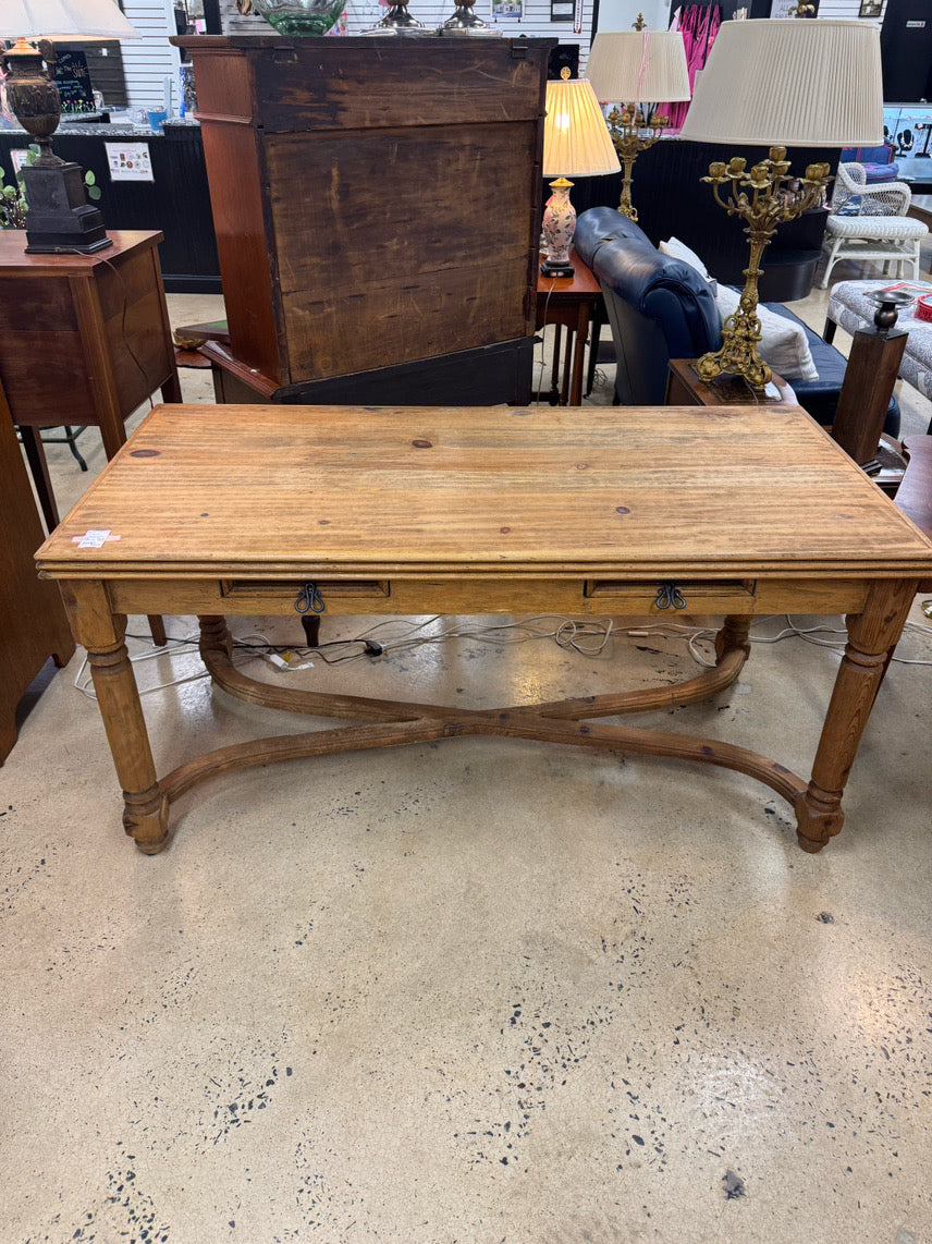 Mellow Pine 2 Drawer Table