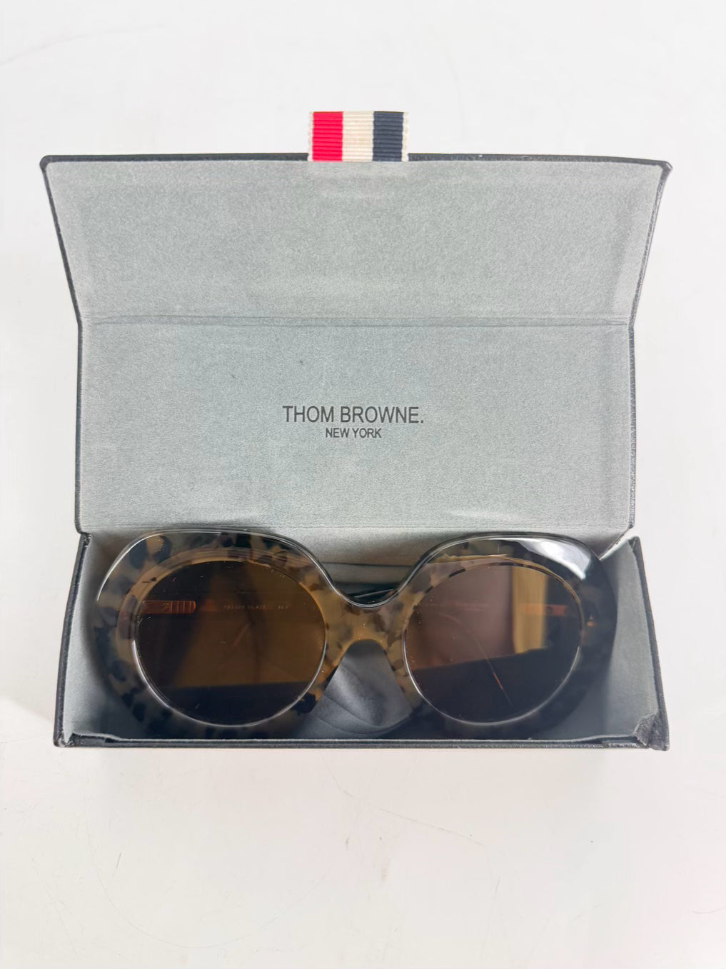 THOM BROWNE Tortoise Shell Sunglasses