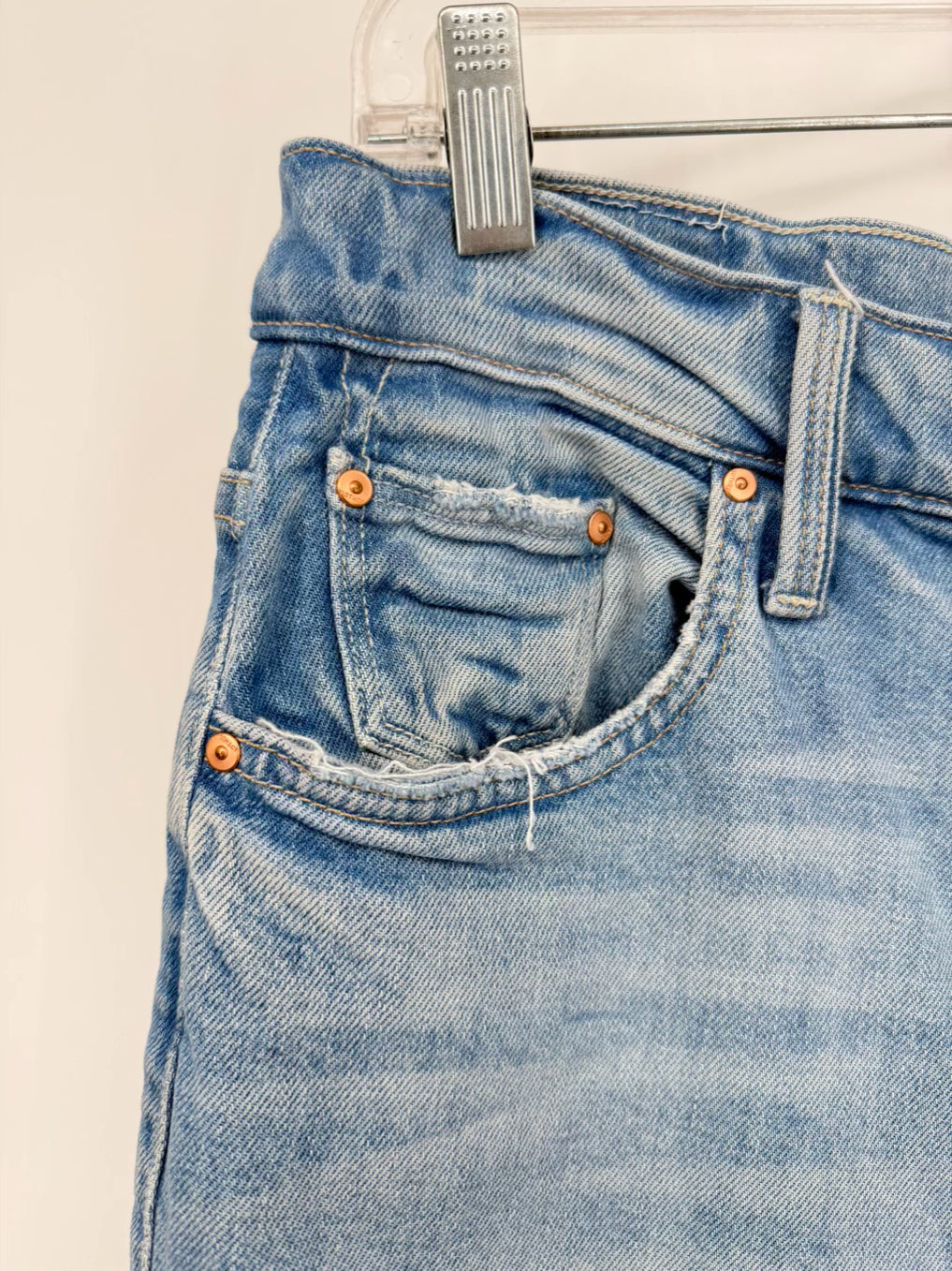 MOTHER Size 29 Blue Denim Jeans