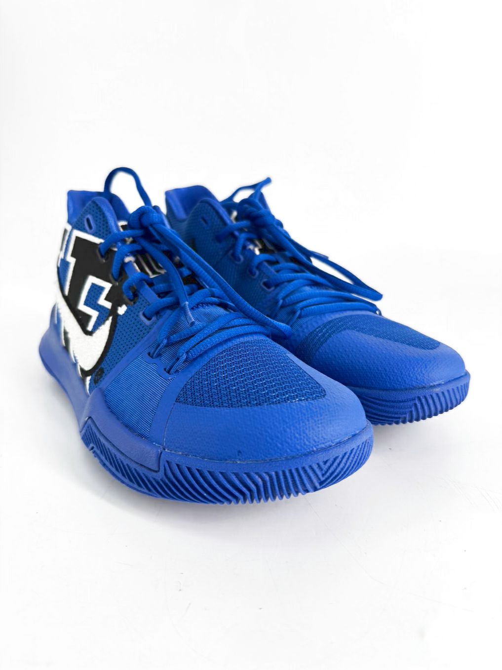 NIKE Size 8 Cobalt Blue Kyrie Irving 3 Duke Sneakers