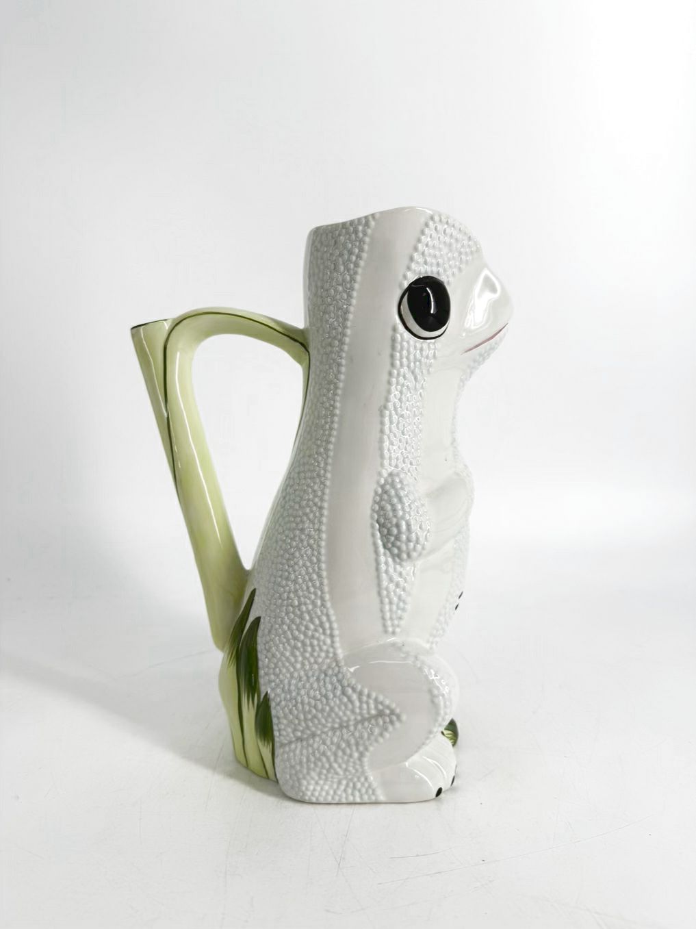 MOTTAHEDEH White & Green Frog Pitcher