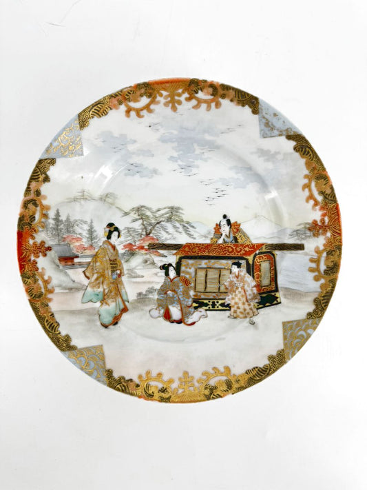 KUHN & KOMOR Porcelain Footed Plate