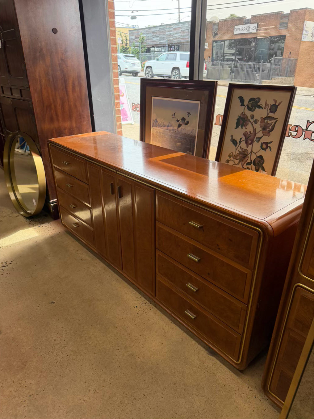 AMERICAN OF MARTINSVILLE Wood Mid-Century Modern Dresser