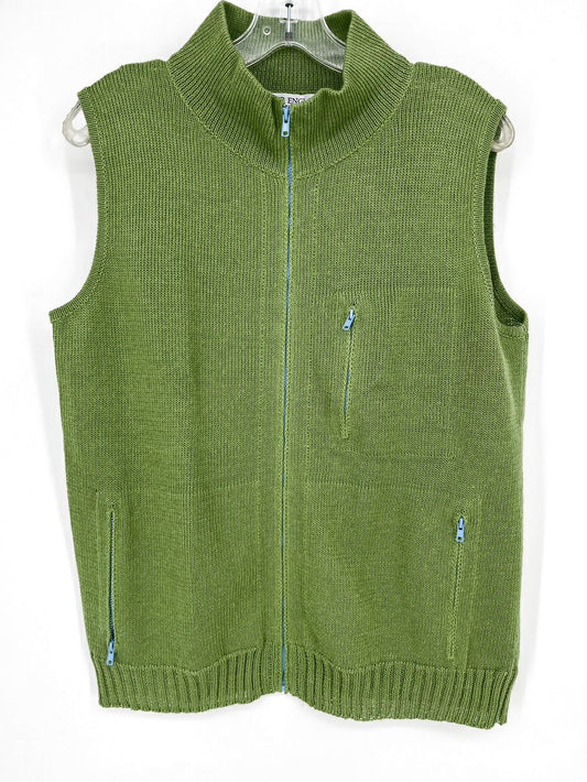 PETER ENGLAND NANTUCKET Size L Green Vest